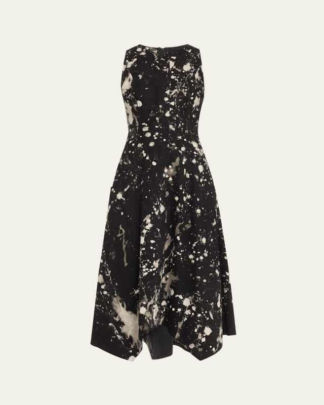 Painters Twill Handkerchief Midi Dress